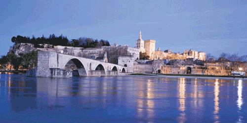 La città di Avignone 